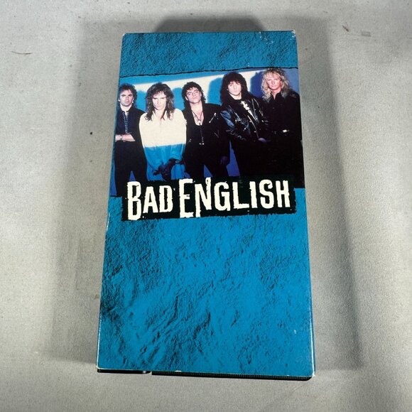 Bad English VHS Tape Music Video Compilation CMV 1990 Promo Edition - Picture 1 of 3